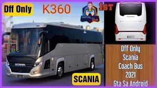 Scania K360 Coach / Touring Bus || Dff Only  || Gta Sa Android || Santosh Mods ️