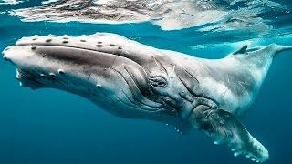 HUMPBACK WHALES SINGING in their natural habitat  - video