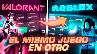 VALORANT en ROBLOX: PROBÉ este JUEGO y NO SÉ que pensar...