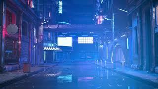 Cyberpunk City | Ambience | 2 hours