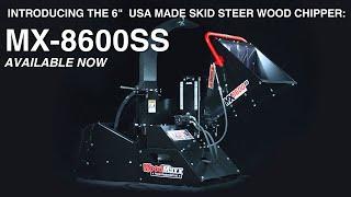 Coming April 3rd 2023 | MX-8600SS Skid Steer Wood Chipper Promo | 6" Wood Chipper