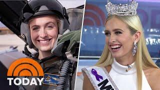 Active-duty US Air Force officer crowned 2024 Miss America