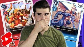 Digimon TCG The *NEW* Red Geogreymon and Blue Coredramon are GAME CHANGERS!! #SHORTS