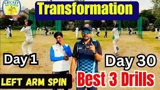 Left Arm Spin One Month Transformation: Finger Spinners Improve Your Skills with These 2 Drills