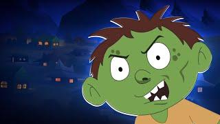 Zombie Town | Schoolies Cartoons | Halloween Song for Children