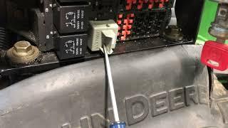 John Deere 4710 Fuel Shutoff Solenoid and how it works.