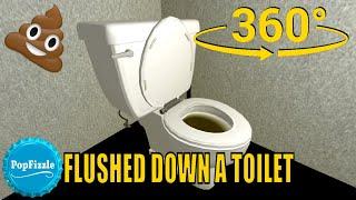 360 video | VR | Flushed down a toilet version 2 #360video
