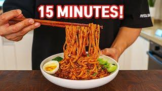 15 Minute Gochujang Garlic Noodles That Will Change Your LIFE!