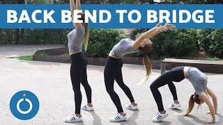 How to Back Bend Into a BRIDGE - Warm Up Exercise
