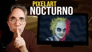  Pixelart de Beetlejuice: ASMR Relajación para Dormir | ささやき