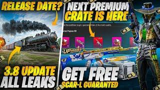 3.8 Update Leaks PUBG Mobile | Next Premium Crate Release Date | PUBGM