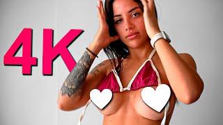 [Sub]  4K SHEIN Bikini Try On Haul | Reviewing Tiny Bikini 2025