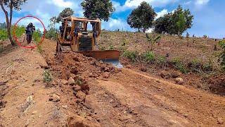 D6r XL Bulldozer Operator Expanding Plantation Roads in Extreme and Rocky Areas, FULL VERSION