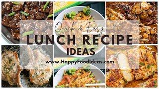 17+ Quick and Easy Lunch Ideas! #recipes #food #lunch #happyfood