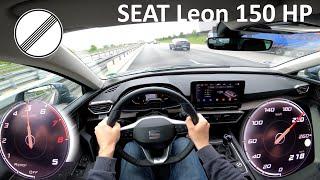 SEAT Leon IV 1.5 TSI | TOP SPEED ON GERMAN AUTOBAHN | 231km/h