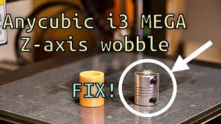 How to fix Anycubic i3 MEGA Z-axis wobble!