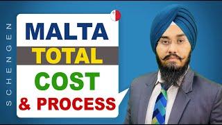 MALTA   TOTAL COST & PROCESS | STUDY VISA UPDATES 2024 | USA CANADA UK