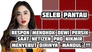 Parah banget Netizen keterlaluan hujat dan ngatain Dewi persik M*nd*l sampai" gak fokus jualan ‼️