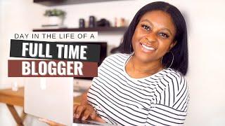 Day in the Life of a Full Time Blogger | content creation weekend