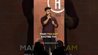 "Ladke Excited hain hi nahi" - Standup Comedy| Rakesh Addlakha #shorts #shortvideo