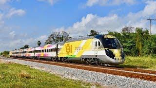 Florida Brightline Passenger Train