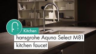 hansgrohe Aquno Select M81 kitchen faucet