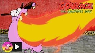 Courage The Cowardly Dog | Fire Breathing | Cartoon Network