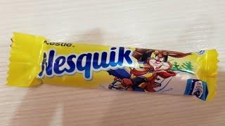 Nestlé Nesquik Chocolate Bar Opening