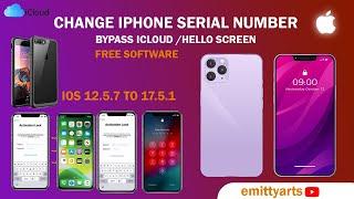 Change Iphone Serial number at Icloud lock screen and bypass hello screen