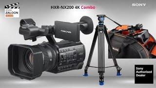 How To Sony HXR-NX200 Full HD 4K Camcorder Review