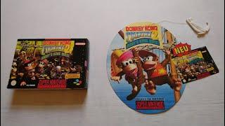 Retro Video Game Promo Collection (PART 252) - Donkey Kong Country 2 Sign (Rare,SNES)