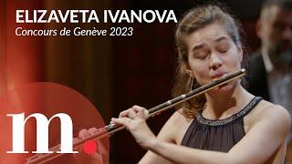 Concours de Genève 2023 Flute Final — Elizaveta Ivanova (1st Prize)