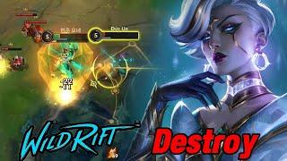 Wild rift Destroy Kalista top - Camille vs Kalista baron lane season 14