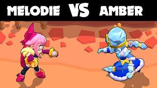 SIF MELODIE vs FROST QUEEN AMBER | 1 vs 1 | Brawl Stars