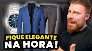 4 PEÇAS que te deixam mais ELEGANTE NA HORA (e em TODO LUGAR) | Moda Masculina