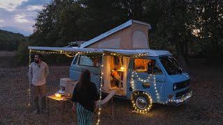 CAMPING WITH A 45-YEAR-OLD NOSTALGIC CARAVAN