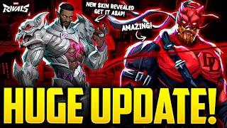 Marvel Rivals Revealed HUGE NEW UPDATE! New Skins, Daredevil & More