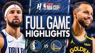 Dallas Mavericks vs Golden State Warriors - Full Highlights | November 12, 2024 Emirates NBA Cup