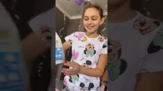 Beautiful Chechen Girl Celebrating Birthday