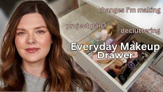 The First Everyday Makeup Drawer GRWM of 2025! Changes I'm Making 🩷