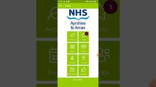 How to download the NHS Ayrshire & Arran App - Green Health