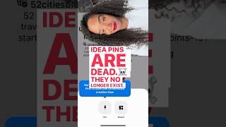 Pinterest Idea Pins (formerly Story Pins) are DEAD. #PinterestTips #Pinterest #IdeaPins