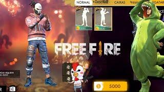 COMO COMPRAR EMOTES POR OURO NO FREE FIRE!!