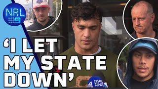 NSW Blues rally in support of a remorseful Joseph Sua'ali'i: Origin Presser | NRL on Nine