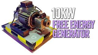 10KW Free Power Generator With Microwave Parts - Liberty Engine 3.0 - 100% REAL