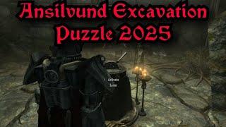 Skyrim Anniversary - Ansilvund Excavation puzzle (2025)