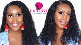 WET LOOK ! 13X4 BRAZILIAN DEEP WAVE LACE FRONTAL WIG !! – Ft. @DYHAIR777 MsEbonyVee