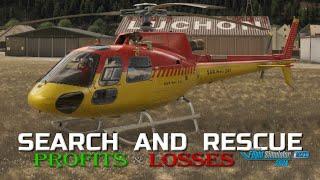 MSFS 2024 | Helicopter Search and Rescue | Profits and Losses | Tips and Advice