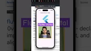 Overlays Made Easy with Flutter Portal ️ #flutter #development