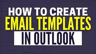 How To Create Email Template In Outlook